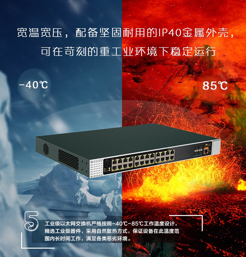 工業(yè)交換機為什么需要進(jìn)行高低溫檢測？