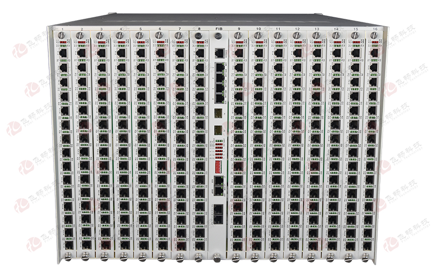 飛暢科技-960路電話光端機(jī)（8U 19英寸，SFP 1+1光備份）