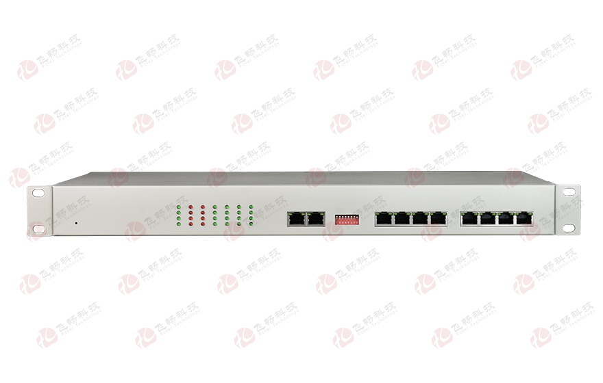 飛暢科技-8路3G HD-SDI視頻+2路千電+4路百電(物理隔離)+8路電話(huà)+開(kāi)關(guān)量+串口+電話(huà)光端機(jī)
