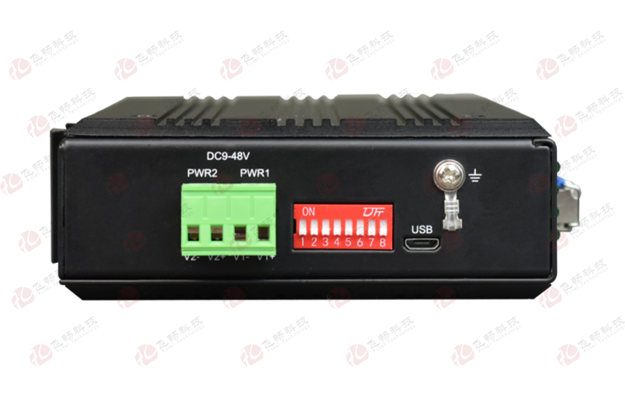 飛暢科技-工業(yè)軌式1-16路DI/DO/AI/AO 服務器 (帶2口電交換)