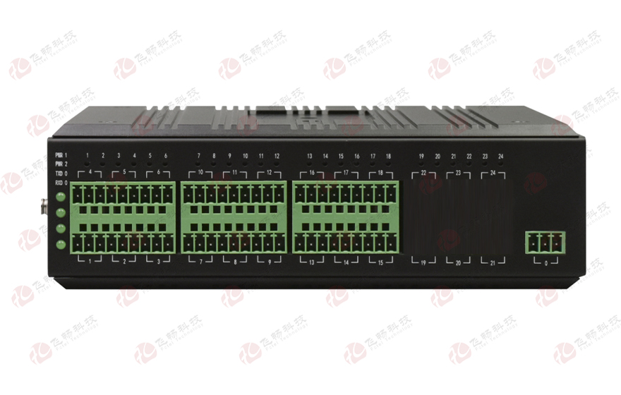 飛暢科技-工業(yè)軌式 16路RS485集線器